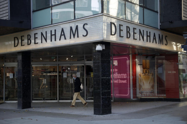 debenhams stores