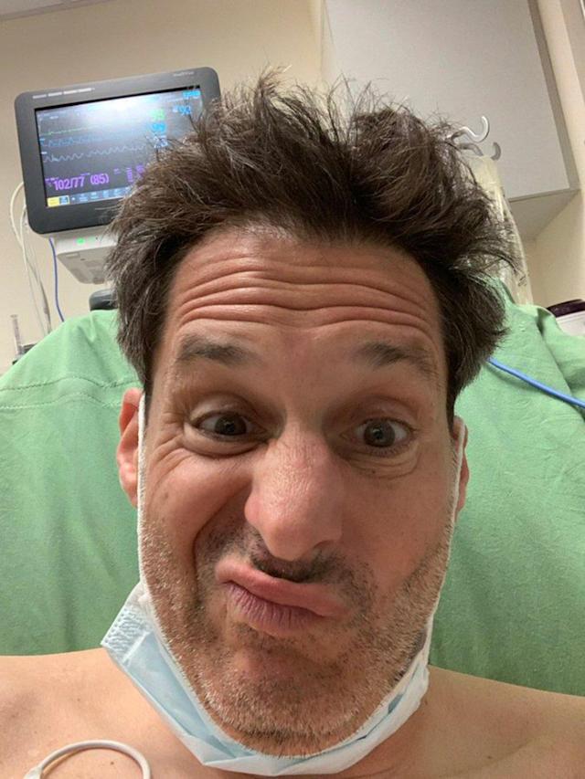 
John Berman stays in the hospital 