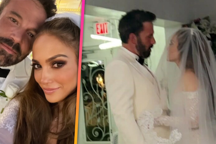 Jennifer Lopez shows off her marrige ring