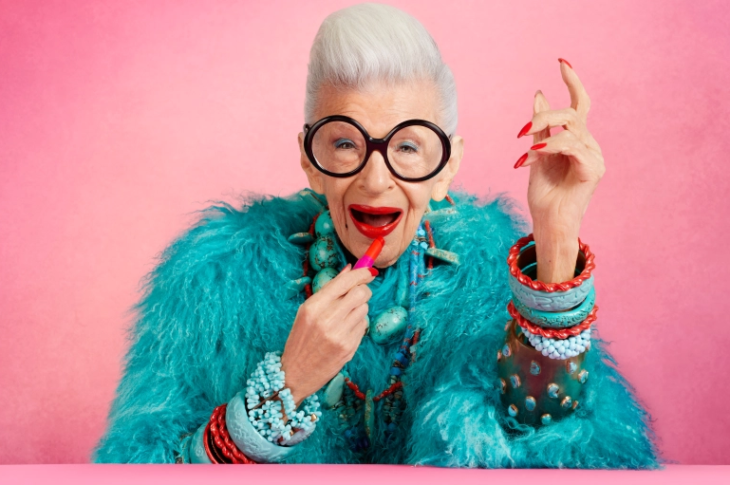 Fashion icon Iris Apfel