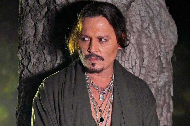 Johnny Depp's controversial look