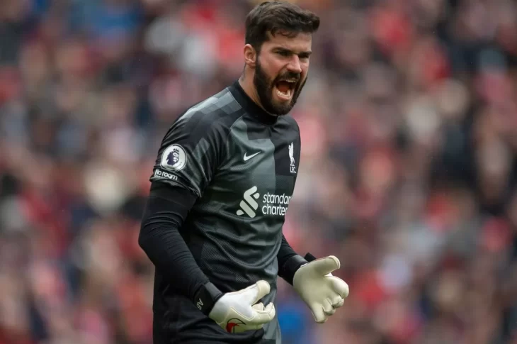 Liverpool boss Arne Slot says goalie Alisson Becker is doubtful about facing Bournemouth in Saturday's Premier League match because of a muscle problem.