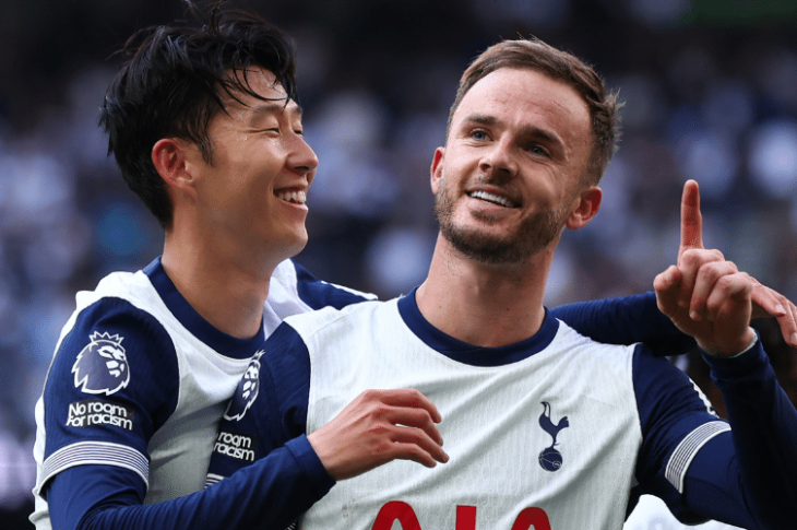 A stunning second-half-display saw Spurs run out dominant Premier League champions over local rivals West Ham in north London.